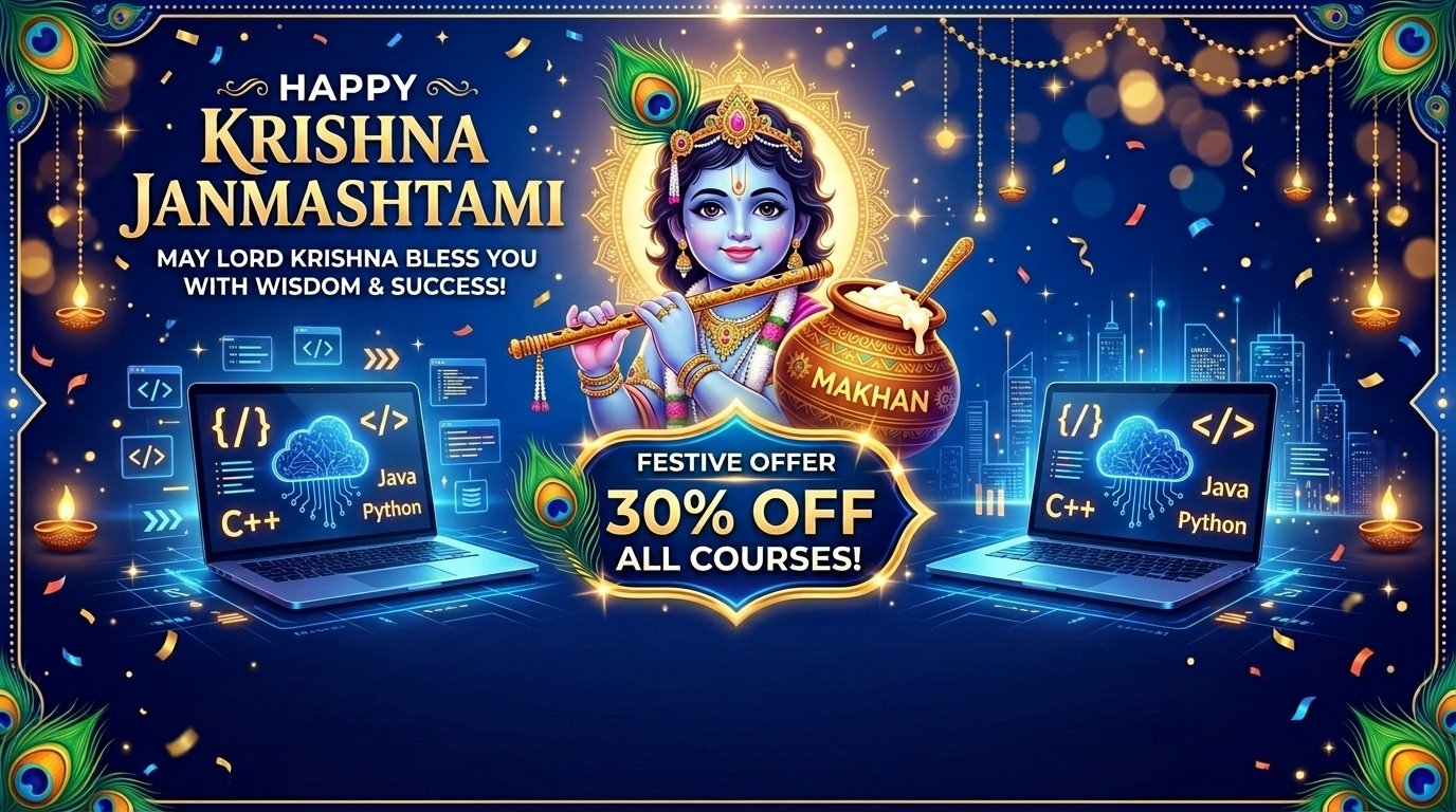 Krishna Janmashtami Special Offer Banner
