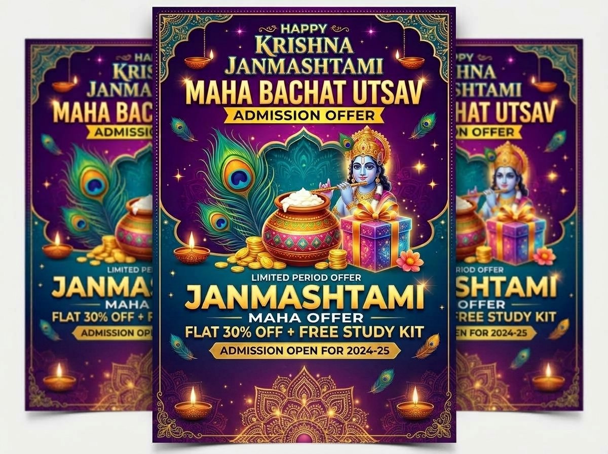 Janmashtami Special Offer Poster